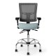 Front view of Office Master AF513 Affirm Simple Mid-Back Fixed Foot Ring Stool