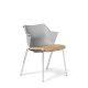 Chrome frame of Office Master WY2G Werksy Guest Chair