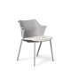 Grey Powdercoat frame of Office Master WY2G Werksy Guest Chair