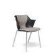 Side view of Office Master WY2G Werksy Guest Chair