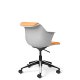 Office Master WY1T (OM Seating) Werksy Light Tasker with Fixed Mechanism