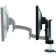 Extension of Chief K2C100B KONTOUR Column Desk Clamp Mount for Single Monitor