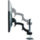 Height Adjustment of Chief K2C100B KONTOUR Column Desk Clamp Mount for Single Monitor
