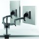 Chief K2C200S KONTOUR Column Desk Clamp Mount for Dual Monitors