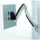 Chief K1W100S KONTOUR Dynamic Height Adjustment Wall Mount for Single Monitor