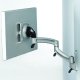 Chief K2W100S KONTOUR Dual Arm Wall Mount for Single Monitor