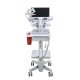 Back view of Vaccination Cart