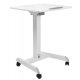 Ergotech MOVEL-WHT Movel Mobile Height Adjustable Workstation