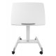 Ergotech MOVEL-WHT Movel Mobile Height Adjustable Workstation