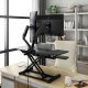 Flexispot EM7L-E Motorized AlcoveRiser Standing Desk Converter - 40"
