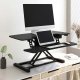 Flexispot EM7L-E Motorized AlcoveRiser Standing Desk Converter - 40"