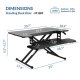 Flexispot M18M Lightweight Standing Desk Converter - 31"