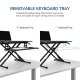 Flexispot M18M Lightweight Standing Desk Converter - 31"