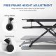 Flexispot M18M Lightweight Standing Desk Converter - 31"