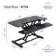 Flexispot M7MB or M7MN AlcoveRiser Standing Desk Converter - 35"