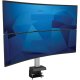 Dual Stacking Monitor Mount for 2 x 49" Ultrawide Monitors EDM-UW1X1