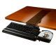 3M AKT150LE Lever Free Adjustable Sliding Keyboard Platform