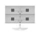 Innovative STX-22S Staxx 2 Over 2 Monitor Mount - Standard