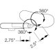 Office Master RP-51M Specialty Arm Top Movement