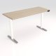 Workrite Sentinel Rectangular 3-Stage, 2-Leg Electric Sit Stand Desk