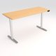 Workrite Sentinel Rectangular 2-Stage, 2-Leg Electric Sit Stand Desk