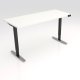Workrite Sentinel Rectangular 2-Stage, 2-Leg Electric Sit Stand Desk