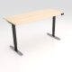 Workrite Sentinel Rectangular 2-Stage, 2-Leg Electric Sit Stand Desk