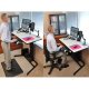 Ergotron 24-219-200 WorkFit-D Sit-Stand Desk with Desk Mount Arm, Keyboard Arm, Floor Mat, Tablet Cradle (sold separately)