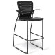 Office Master OM5-AC (OM Seating) Sled-Base Cafe Stool