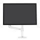 Ergotron 45-537-216 LX Desk Mount Monitor Arm, Tall Pole (white)