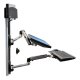 Ergotron 45-253-026 LX Wall Mount Monitor, Keyboard 