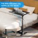 Flexispot Height Adjustable Overbed Table - H6