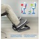 Mount-IT! MI-7808 Under Desk Footrest, Adjustable Height/Angle & Massaging Rollers