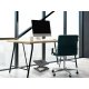 Mount-IT! MI-7808 Under Desk Footrest, Adjustable Height/Angle & Massaging Rollers