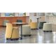 Office Master PLT (OM Seating) Pouf Plot Twist