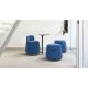 Office Master PLT-BT (OM Seating) Pouf with Backrest and Tablet Plot Twist