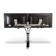 Silver Finish 9163-14-FM-124 Integrated cable management