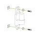 Ergotron 97-439 Arm Mounting Kit for T-Slot Channel Interface