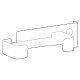Ergotron 98-414-251 SV Sharps Container Drawer-Mount Bracket Kit