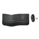 Kensington K75406US Pro Fit Ergo Wireless Keyboard and Mouse
