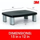 3M MS80B Adjustable Monitor Stand