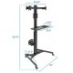 Mount-IT! Mobile PC Workstation for Dual Monitors - MI-7986