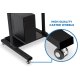 Mount IT! Height Adjustable Rolling Stand Up Desk - MI-7940