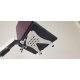 White Laptop Arm with 2 USB Ports - Height and Depth Adjustable - EDL-W