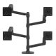 Ergotron 98-130-224 LX Arm, Extension and Collar Kit (matte black)