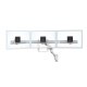 Ergotron 98-009-216 HX Triple Monitor Bow Kit - White
