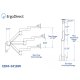 Technical drawing of EDM-3418W