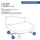 Office Master TY668 (OM Seating) Self-Weighing Truly. Ergonomic Chair