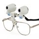 Omax J35340TN 3.5X340mm WD Binocular Eyeglass Loupes with Titanium Frame