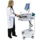Ergotron SV32-51211 StyleView PHD LCD Cart with 1 Drawer and LiFe Powered (white/grey)